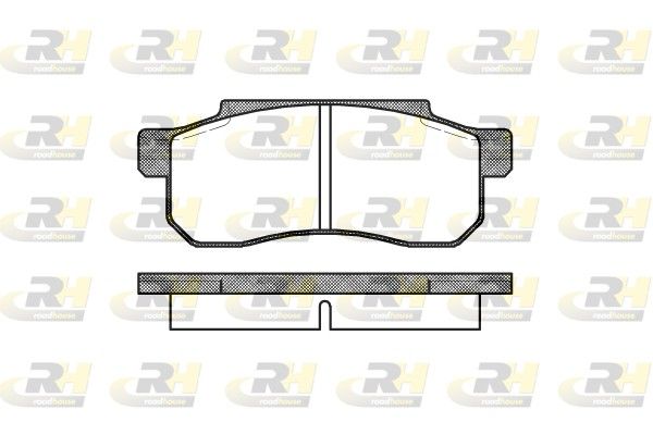 Гальмівні колодки дискові ROADHOUSE 220300 - zapix