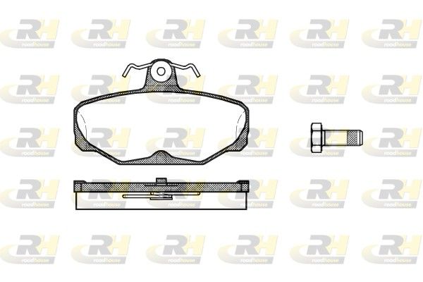 Гальмівні колодки дискові ROADHOUSE 220500 - zapix
