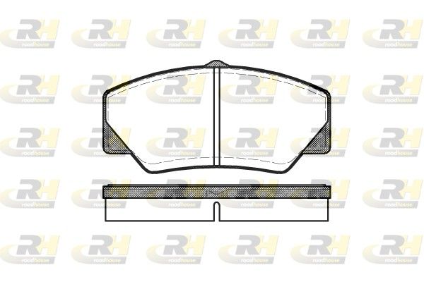 Гальмівні колодки дискові ROADHOUSE 220600 - zapix