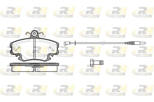 Гальмівні колодки дискові ROADHOUSE 214130 - zapix