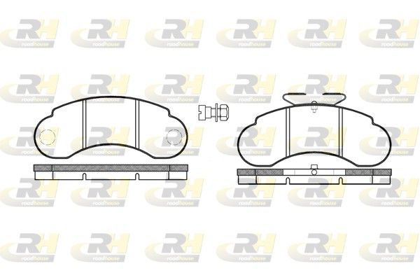 Гальмівні колодки дискові ROADHOUSE 214220 - zapix
