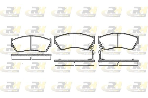 Гальмівні колодки дискові ROADHOUSE 214722 - zapix