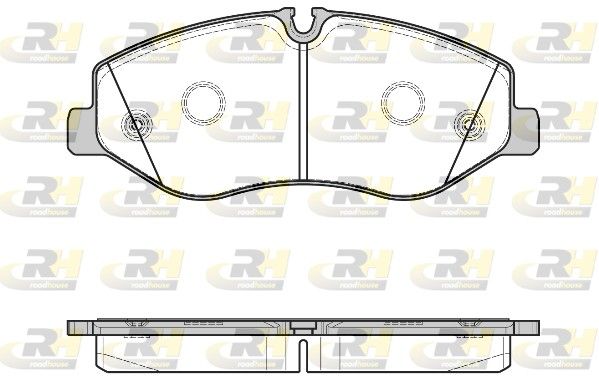 Гальмівні колодки дискові ROADHOUSE 2162300 - zapix