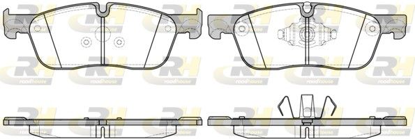 Гальмівні колодки дискові ROADHOUSE 2163310 - zapix