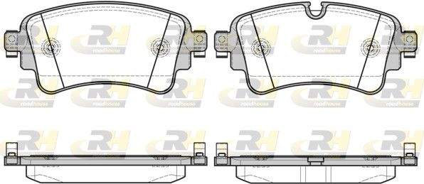 Гальмівні колодки дискові ROADHOUSE 2166908 - zapix
