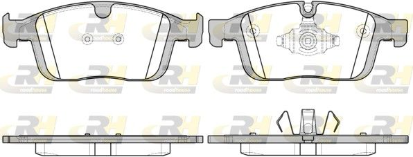 Гальмівні колодки дискові ROADHOUSE 2168900 - zapix