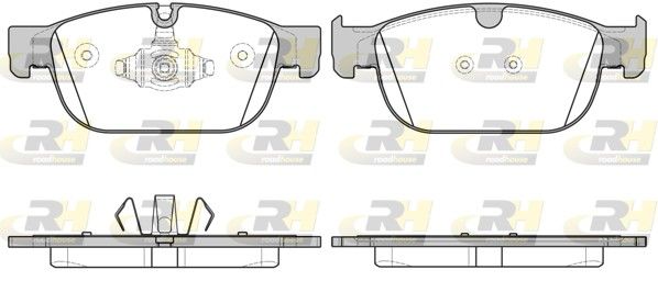 Гальмівні колодки дискові ROADHOUSE 2169600 - zapix