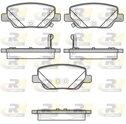 Гальмівні колодки дискові ROADHOUSE 2170002 - zapix