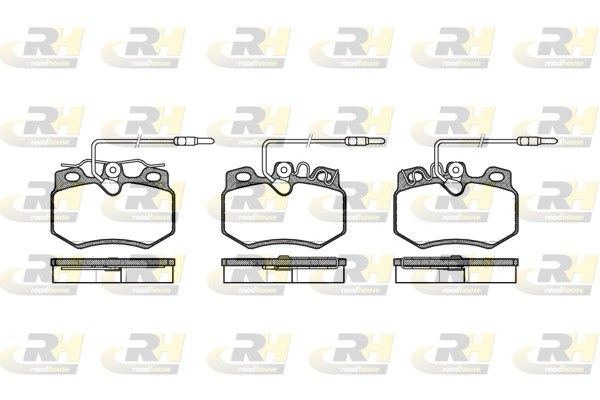 Гальмівні колодки дискові ROADHOUSE 217014 - zapix