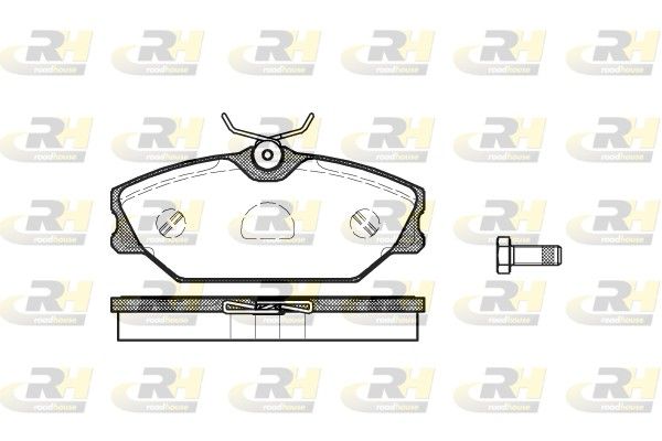 Гальмівні колодки дискові ROADHOUSE 220800 - zapix