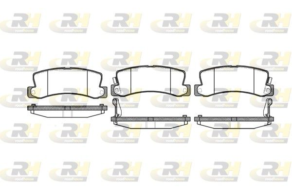 Гальмівні колодки дискові ROADHOUSE 221422 - zapix