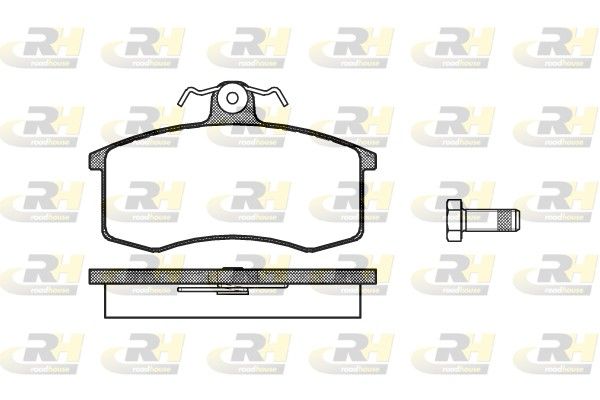 Гальмівні колодки дискові ROADHOUSE 222100 - zapix