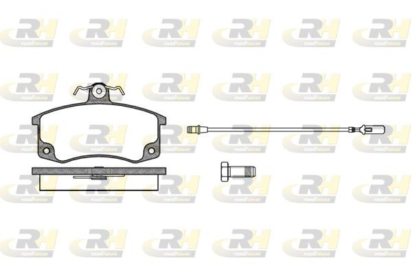 Гальмівні колодки дискові ROADHOUSE 222102 - zapix