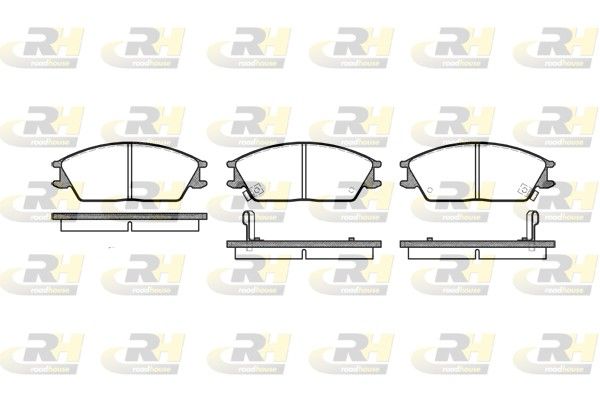 Гальмівні колодки дискові ROADHOUSE 222402 - zapix