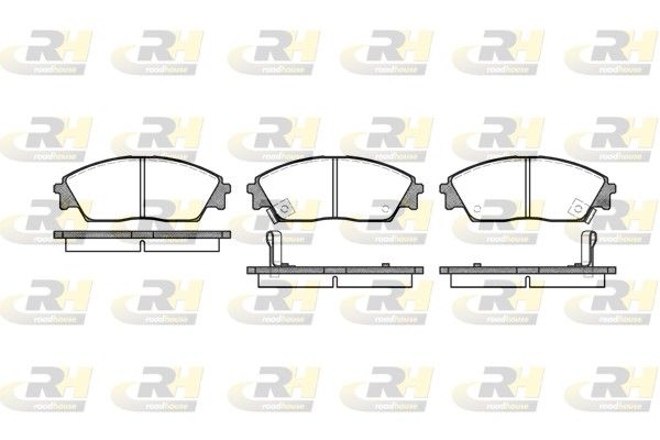 Гальмівні колодки дискові ROADHOUSE 222902 - zapix