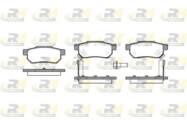 Гальмівні колодки дискові ROADHOUSE 223302 - zapix