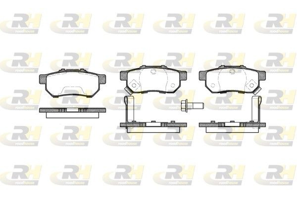 Гальмівні колодки дискові ROADHOUSE 223352 - zapix