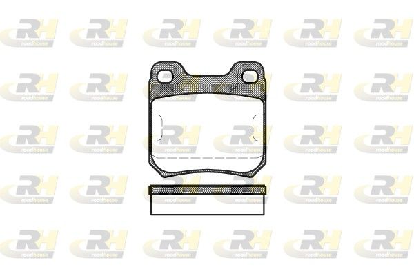 Гальмівні колодки дискові ROADHOUSE 223900 - zapix