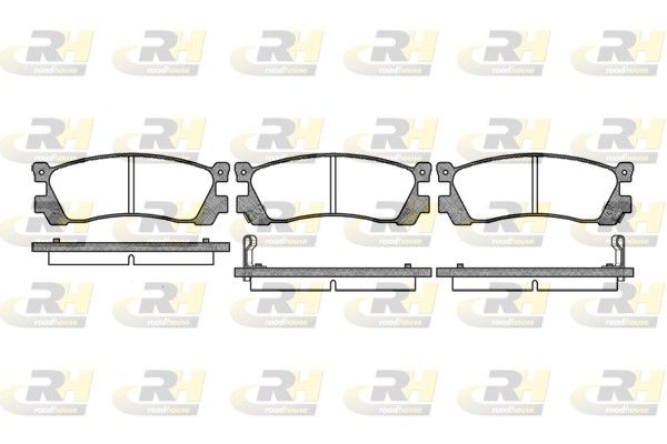 Гальмівні колодки дискові ROADHOUSE 224802 - zapix
