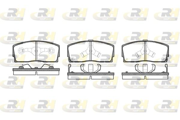 Гальмівні колодки дискові ROADHOUSE 225402 - zapix
