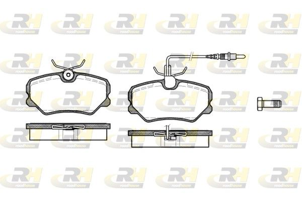 Гальмівні колодки дискові ROADHOUSE 226202 - zapix