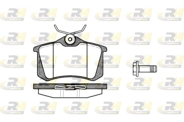 Гальмівні колодки дискові ROADHOUSE 226305 - zapix