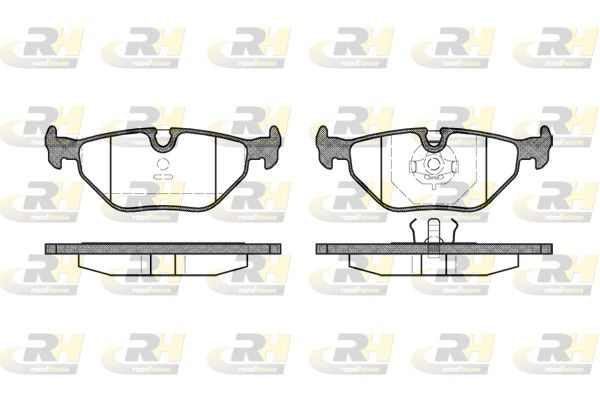 Гальмівні колодки дискові ROADHOUSE 226500 - zapix