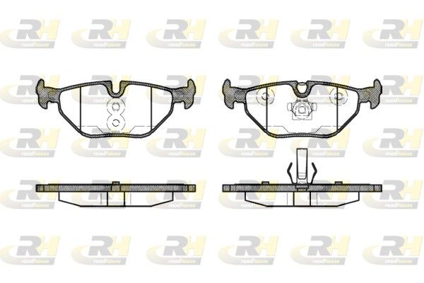Гальмівні колодки дискові ROADHOUSE 226540 - zapix