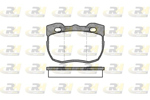 Гальмівні колодки дискові ROADHOUSE 226700 - zapix