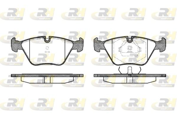 Гальмівні колодки дискові ROADHOUSE 227000 - zapix