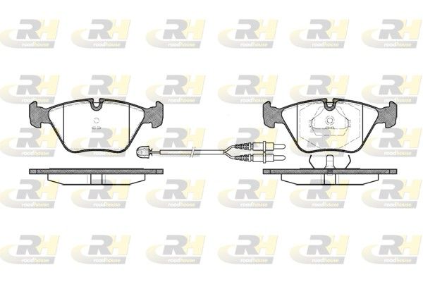 Гальмівні колодки дискові ROADHOUSE 227022 - zapix