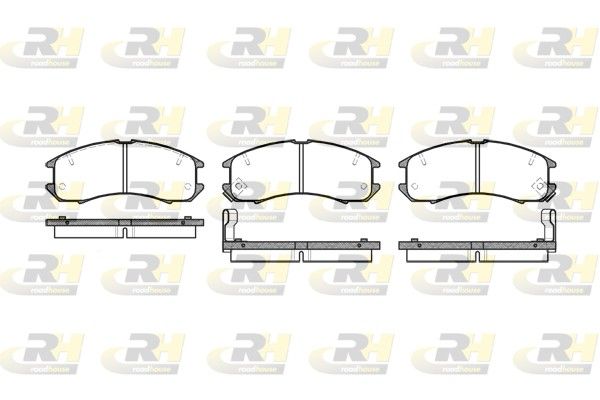 Гальмівні колодки дискові ROADHOUSE 227302 - zapix