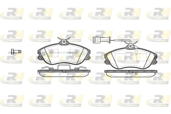 Гальмівні колодки дискові ROADHOUSE 227622 - zapix