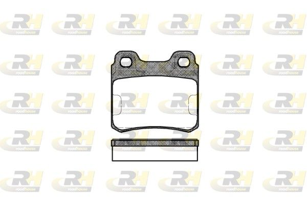 Гальмівні колодки дискові ROADHOUSE 228200 - zapix