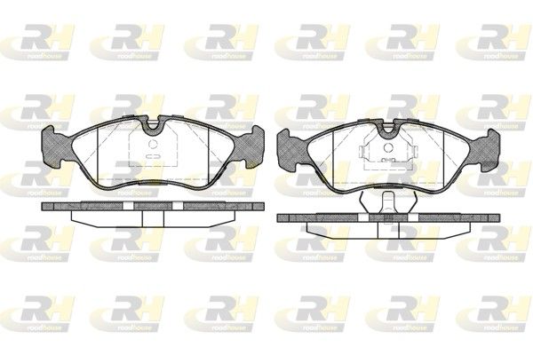 Гальмівні колодки дискові ROADHOUSE 228630 - zapix