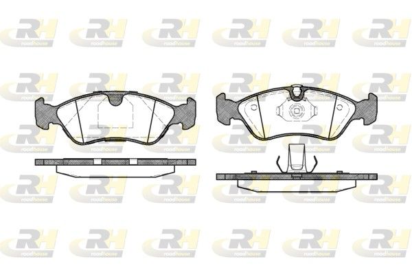 Гальмівні колодки дискові ROADHOUSE 228650 - zapix