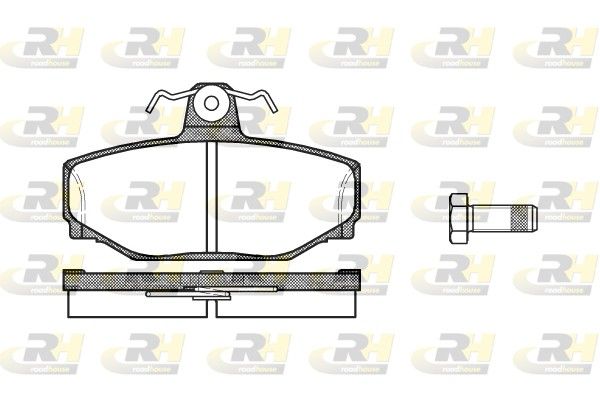 Гальмівні колодки дискові ROADHOUSE 229700 - zapix