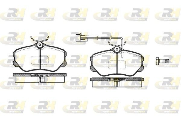 Гальмівні колодки дискові ROADHOUSE 230302 - zapix