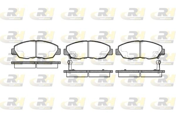 Гальмівні колодки дискові ROADHOUSE 232402 - zapix