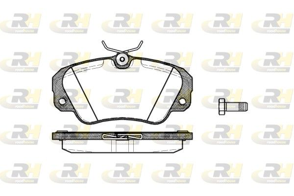 Гальмівні колодки дискові ROADHOUSE 238200 - zapix