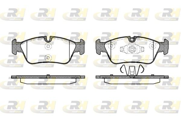 Гальмівні колодки дискові ROADHOUSE 238460 - zapix