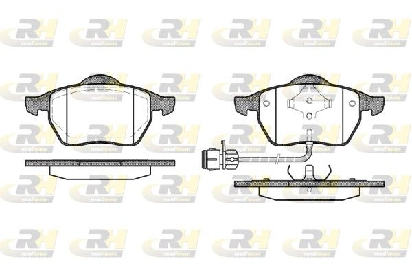 Гальмівні колодки дискові ROADHOUSE 239002 - zapix
