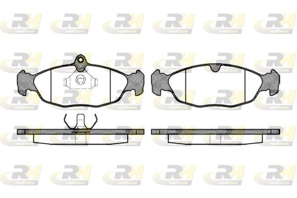 Гальмівні колодки дискові ROADHOUSE 239300 - zapix