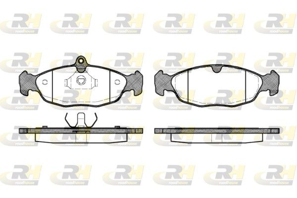 Гальмівні колодки дискові ROADHOUSE 239320 - zapix