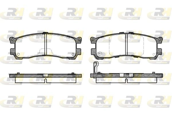 Гальмівні колодки дискові ROADHOUSE 239921 - zapix