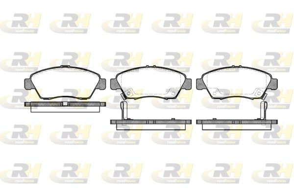 Гальмівні колодки дискові ROADHOUSE 241802 - zapix