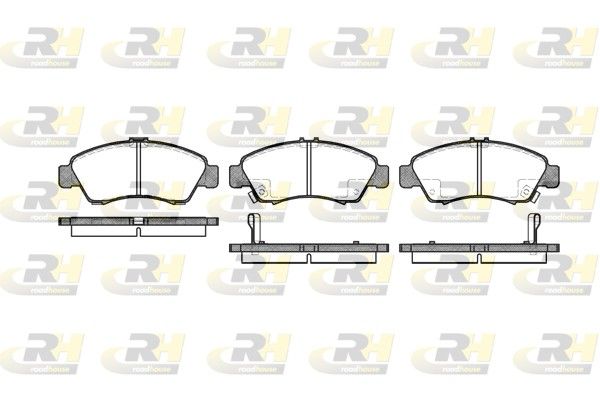 Гальмівні колодки дискові ROADHOUSE 241902 - zapix