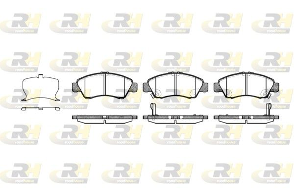 Гальмівні колодки дискові ROADHOUSE 241922 - zapix
