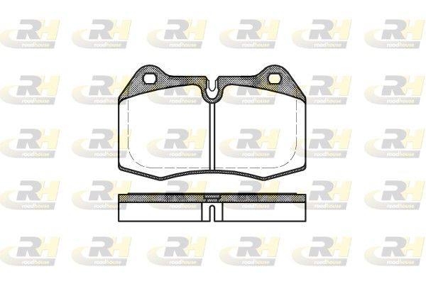 Гальмівні колодки дискові ROADHOUSE 244100 - zapix