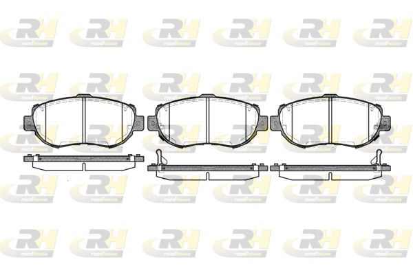 Гальмівні колодки дискові ROADHOUSE 245602 - zapix